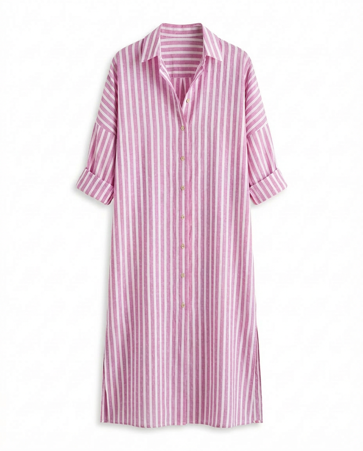 Sukienka Letnia Damska | Luźny Krój | Przewiewny Materiał | Na Lato