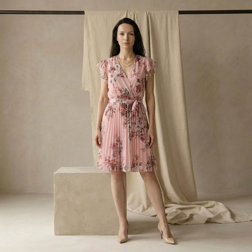 Sukienka Damska Letnia Kwiatowa | Luźny Krój | Wygodna Tkanina | Na Lato