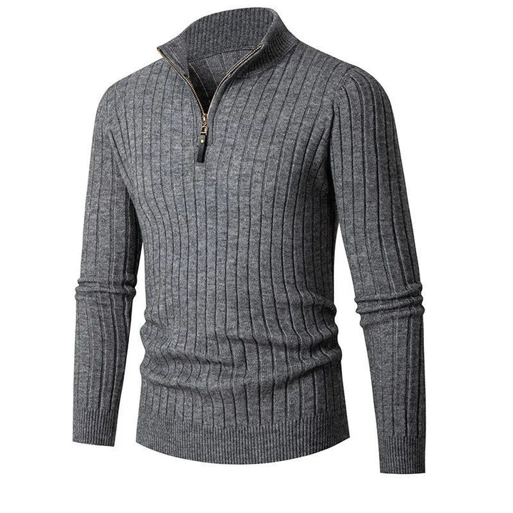 Sweter Męski z Półgolfem | Dzianinowy | Wygodny i Stylowy