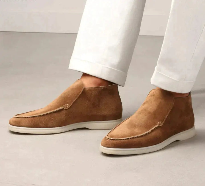 Zamszowe Półbuty Męskie | Chukka | Styl Elegancki i Codzienny