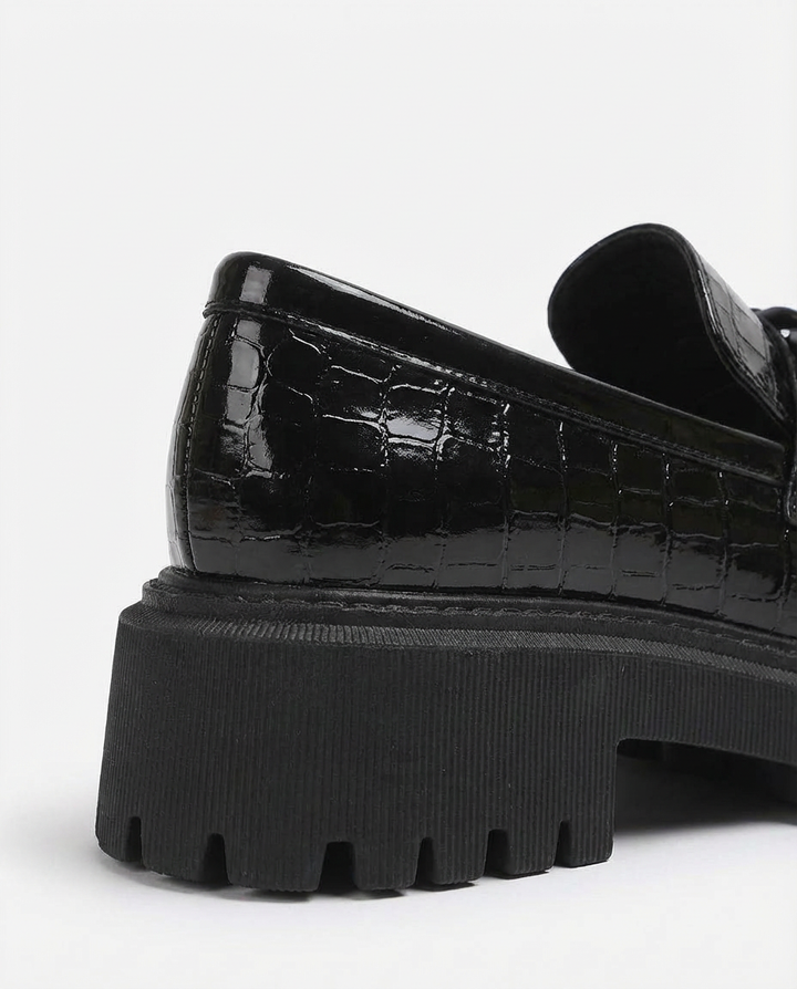 Trampki na Platformie Buty Platformy | Wygodny Krój | Ekstrawagancka Faktura | Na Co Dzień