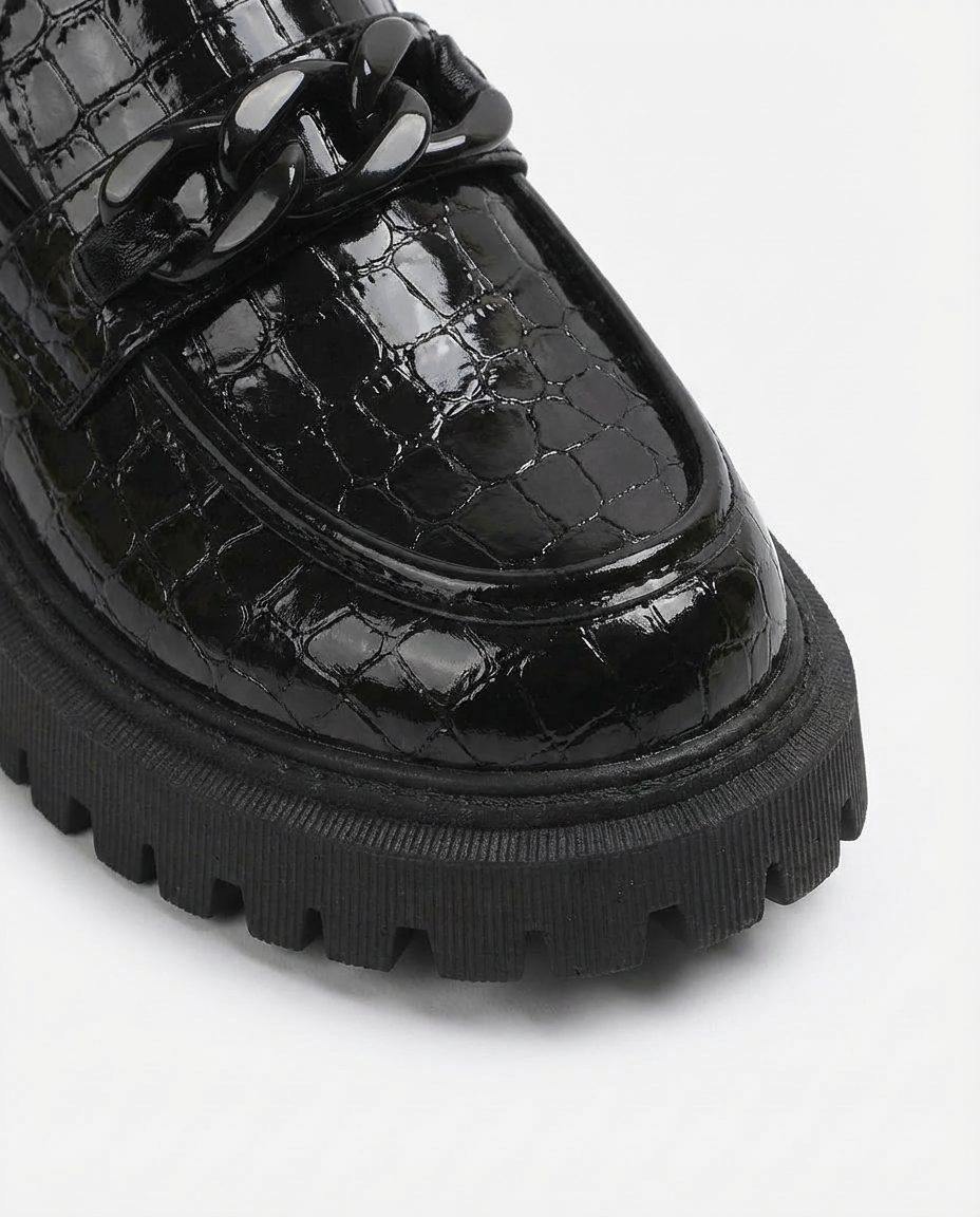 Trampki na Platformie Buty Platformy | Wygodny Krój | Ekstrawagancka Faktura | Na Co Dzień