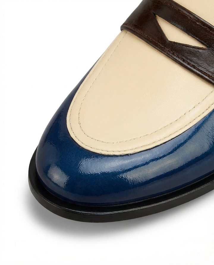 Mokasyny Damskie Mokasyny | Płaski Krój | Okrągły Nosek | Na Co Dzień