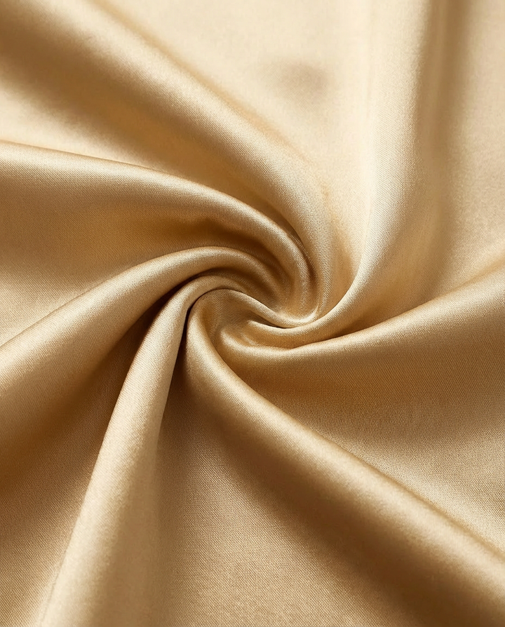 Sukienka Damska Elegancka Sukienka na Wesele | Krój Crossover | Satynowy Materiał | Na Wiosnę i Lato