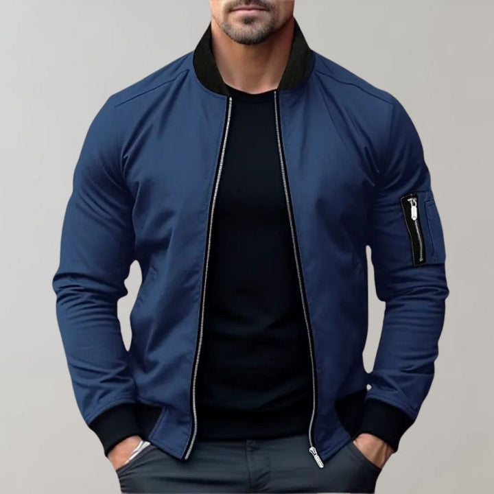 Męska Kurtka Bomber | Lekka i Stylowa | Casual na Co Dzień