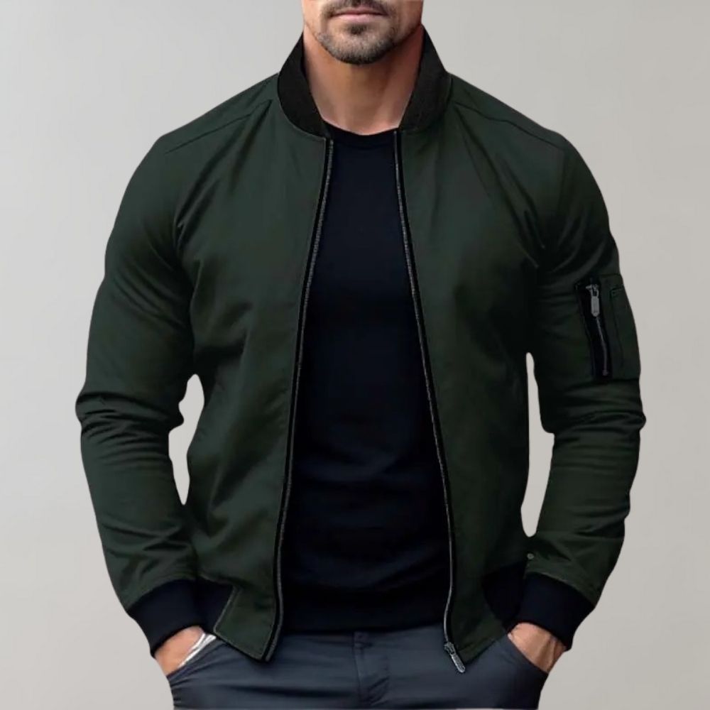 Męska Kurtka Bomber | Lekka i Stylowa | Casual na Co Dzień