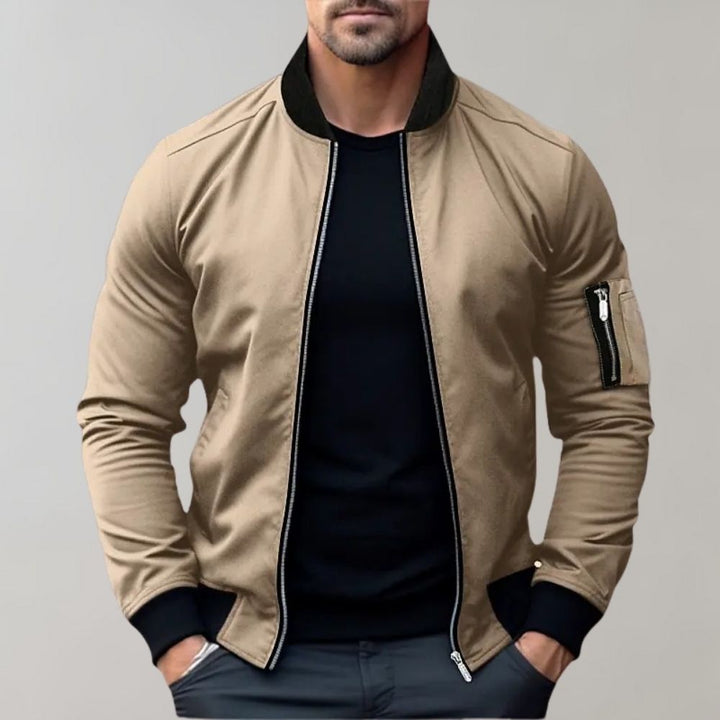 Męska Kurtka Bomber | Lekka i Stylowa | Casual na Co Dzień