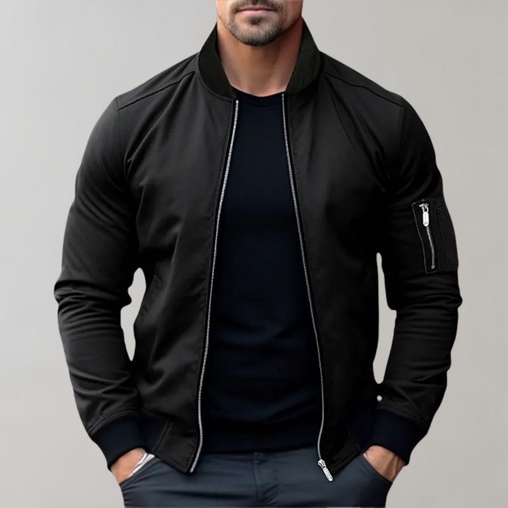 Męska Kurtka Bomber | Lekka i Stylowa | Casual na Co Dzień