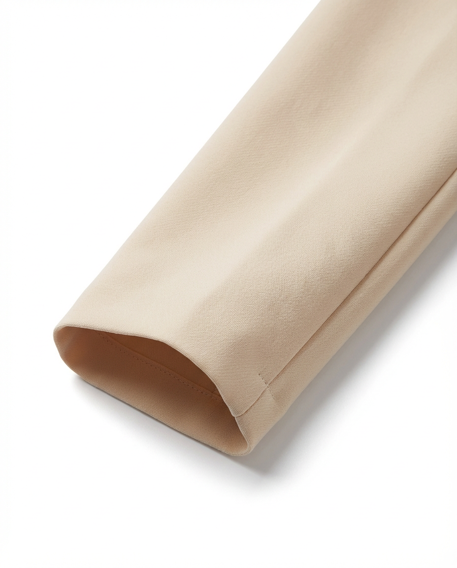 Sukienka Midi Elegancka | Dopasowany Krój | Zaznaczona Talia | Do Pracy i Na Oficjalne Okazje