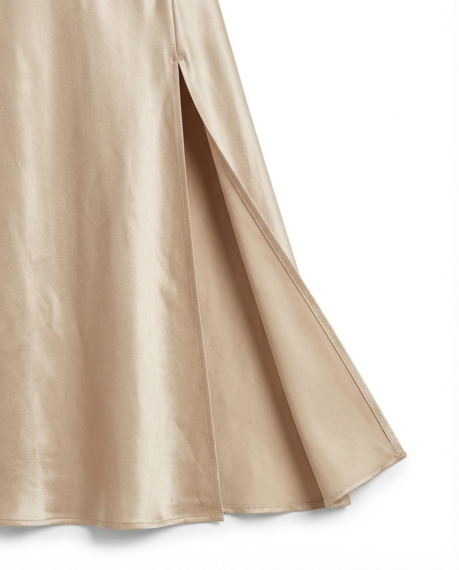 Suknia Wieczorowa Długa | Dopasowany Krój | Wyrafinowane Detale | Na Oficjalne Przyjęcia