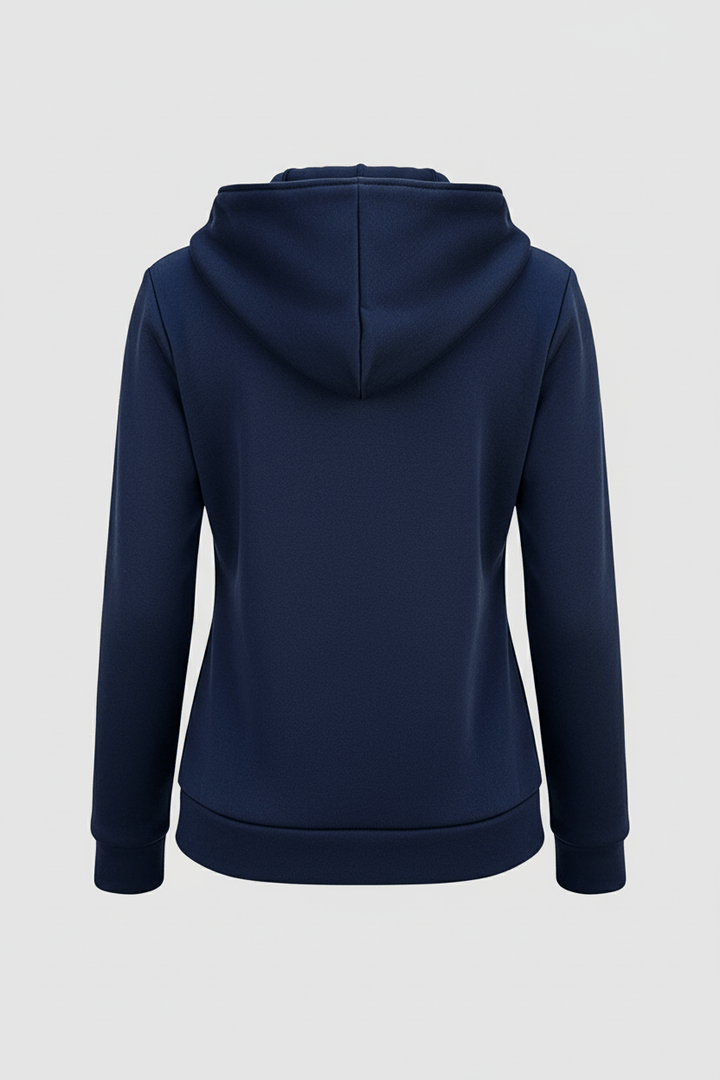 Bluza z Asymetrycznym Zamkiem | Wysoki Kołnierz z Napięciami | Styl Miejski