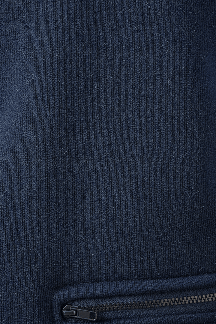 Bluza z Asymetrycznym Zamkiem | Wysoki Kołnierz z Napięciami | Styl Miejski