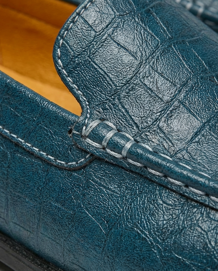 Mokasyny Męskie Skórzane | Klasyczny Krój | Komfortowa Konstrukcja | Na Co Dzień