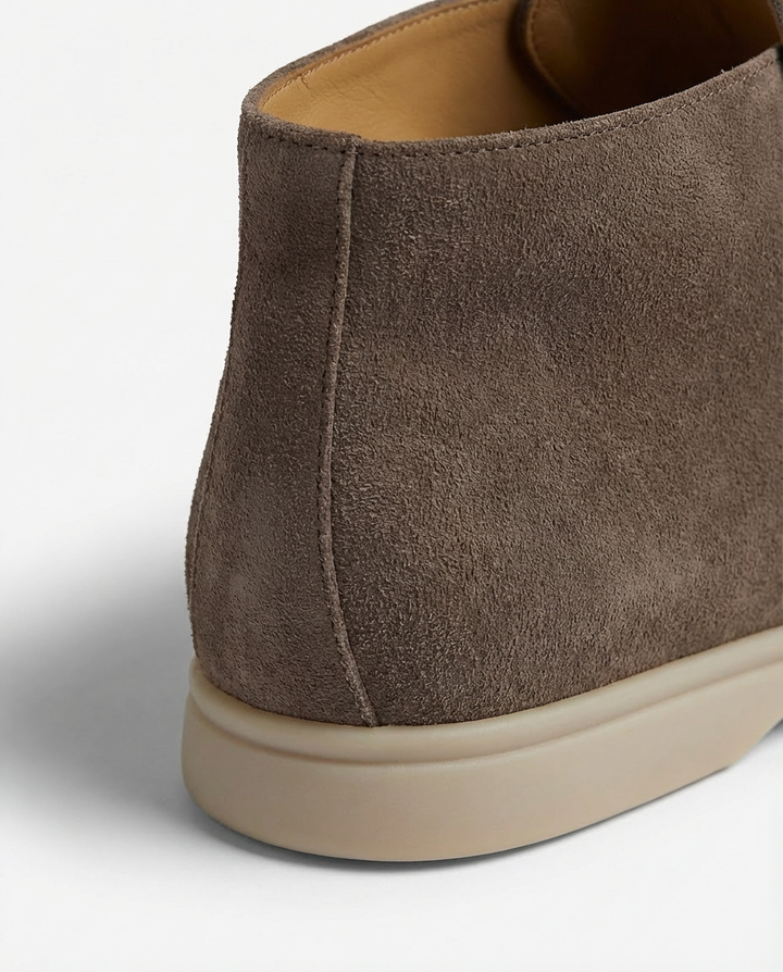 Mokasyny Męskie Czarne | Wsuwane | Komfortowe Wnętrze | Na Co Dzień