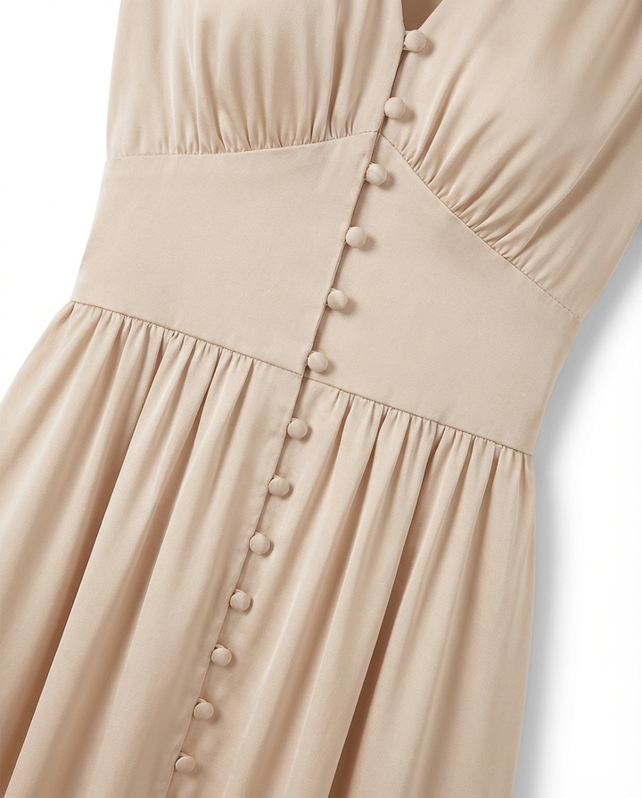 Sukienka na Wesele Sukienka Damska | Dopasowany Krój | Wysokiej Jakości Materiał | Na Wiosnę i Lato