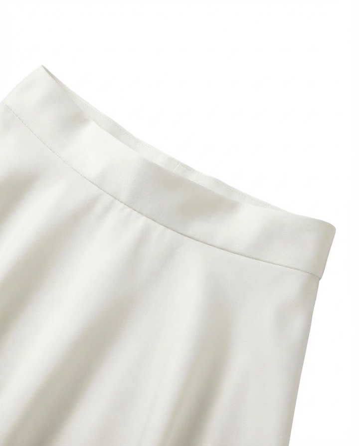 Suknia Ślubna Koronkowa | Regularny Krój | Zwiewna Spódnica Maxi | Na Wesele