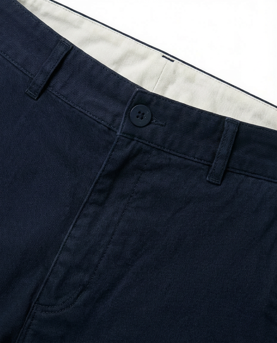 Spodnie Męskie Chino Wygodne | Prosty Krój | Swoboda Ruchów | Do Pracy i Na Co Dzień