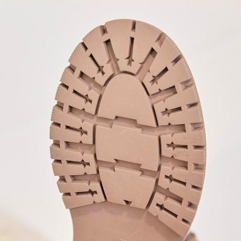 Zimowe Botki Damskie z Futerkiem | Zamszowy Look | Podeszwa Traperowa