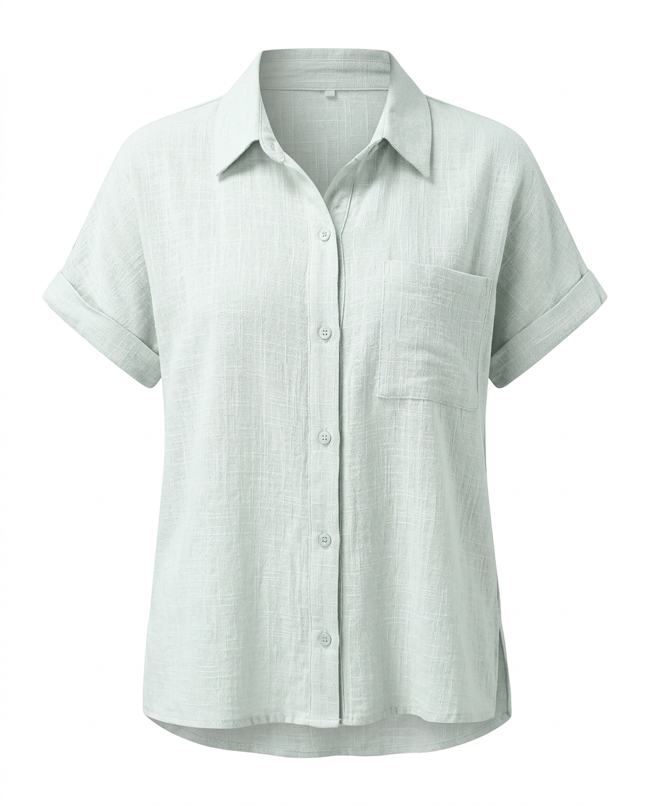 Bluzka Damska Elegancka | Luźny Krój | Oddychający Materiał | Na Co Dzień