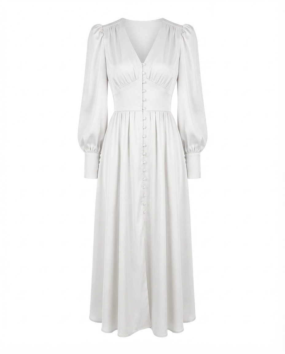 Sukienka na Wesele Sukienka Damska | Dopasowany Krój | Wysokiej Jakości Materiał | Na Wiosnę i Lato