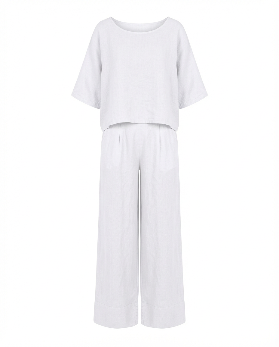 Zestaw Dresowy Damski | Luźny Krój | Praktyczne Kieszenie | Na Lato