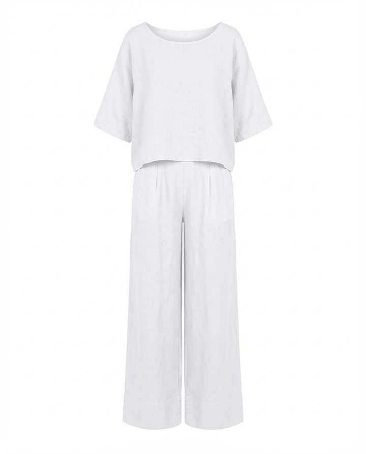 Zestaw Dresowy Damski | Luźny Krój | Praktyczne Kieszenie | Na Lato