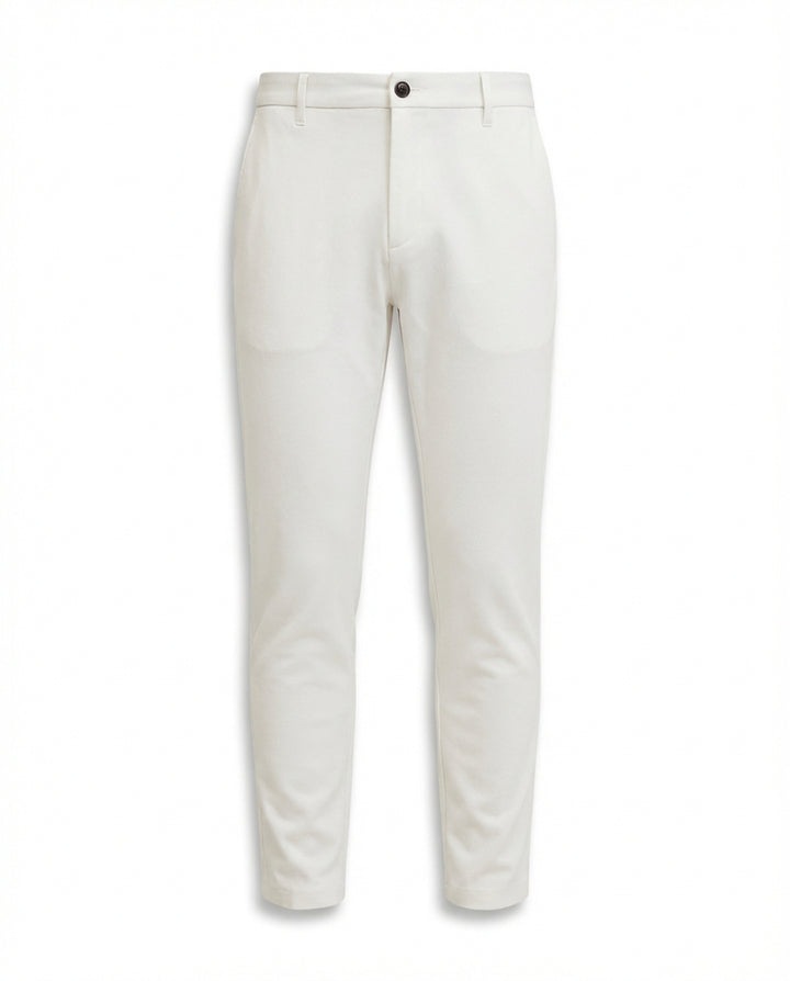 Spodnie Męskie Klasyczne | Dopasowany Krój | Płaski Przód | Do Pracy i na Spotkania