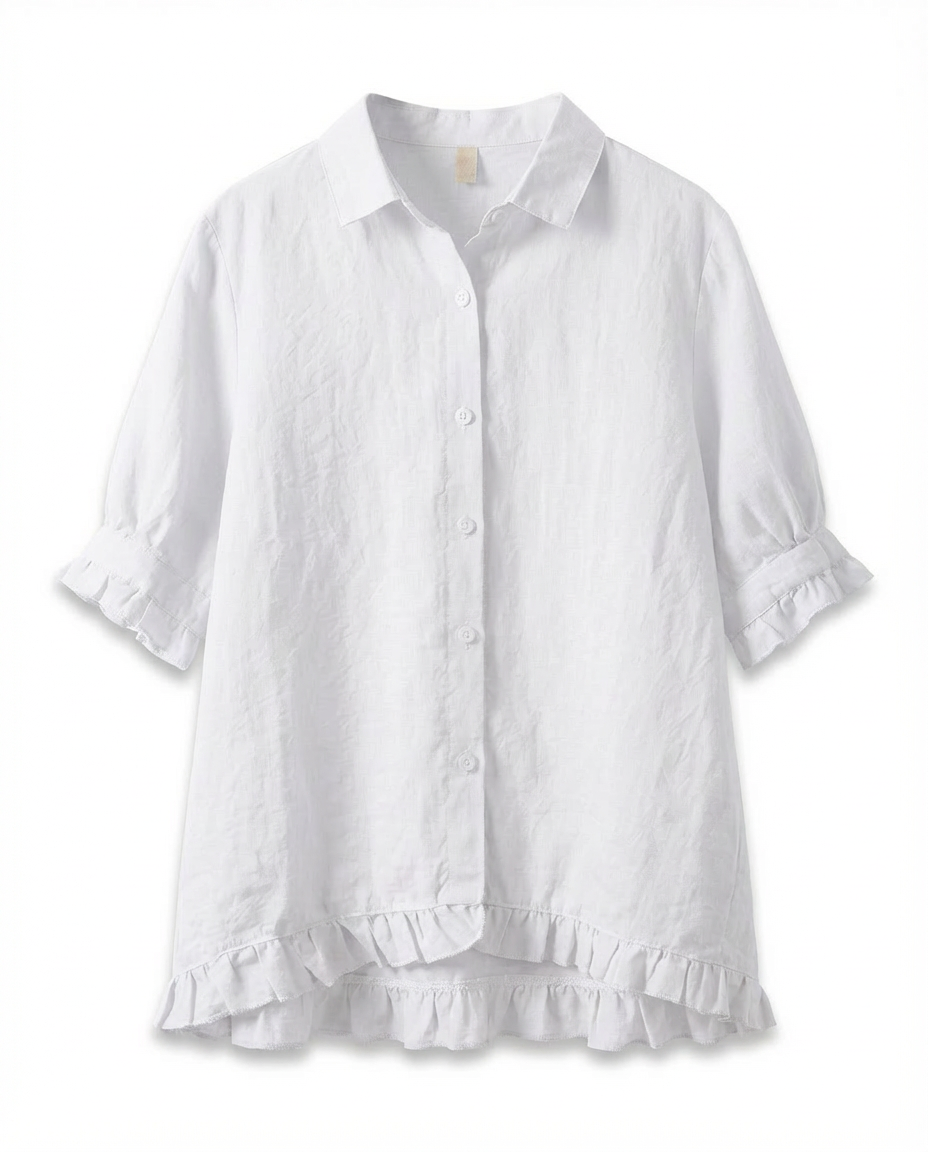 Koszula Damska Koszule Damskie | Luźny Krój | Zapinana na Guziki | Na Co Dzień