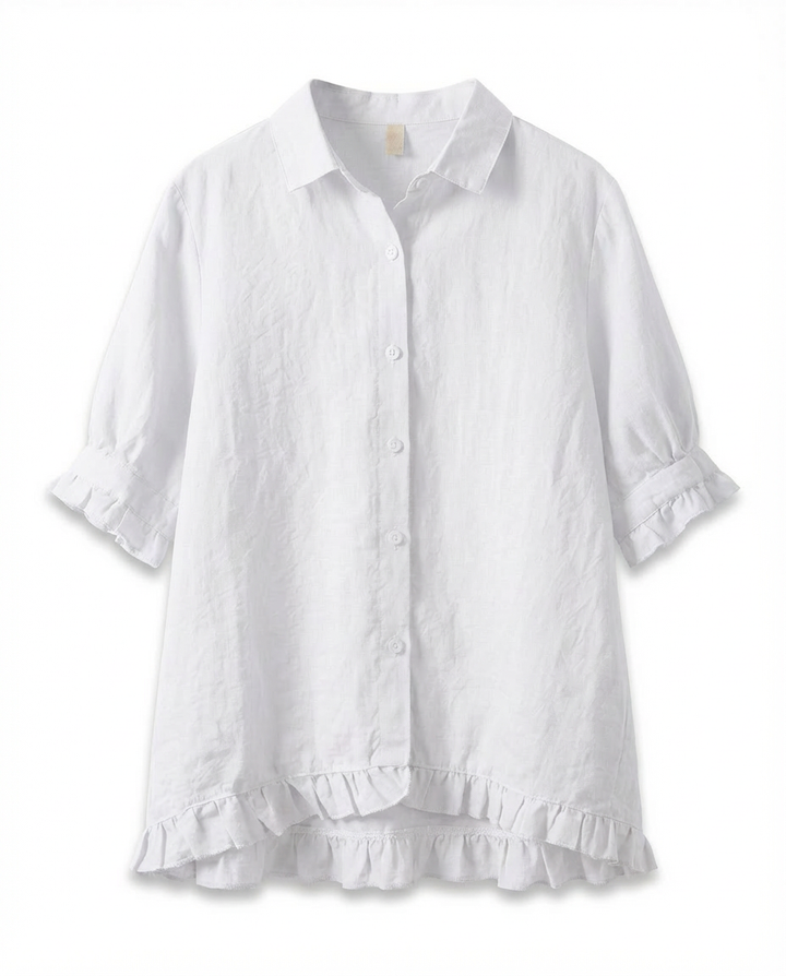 Koszula Damska Koszule Damskie | Luźny Krój | Zapinana na Guziki | Na Co Dzień