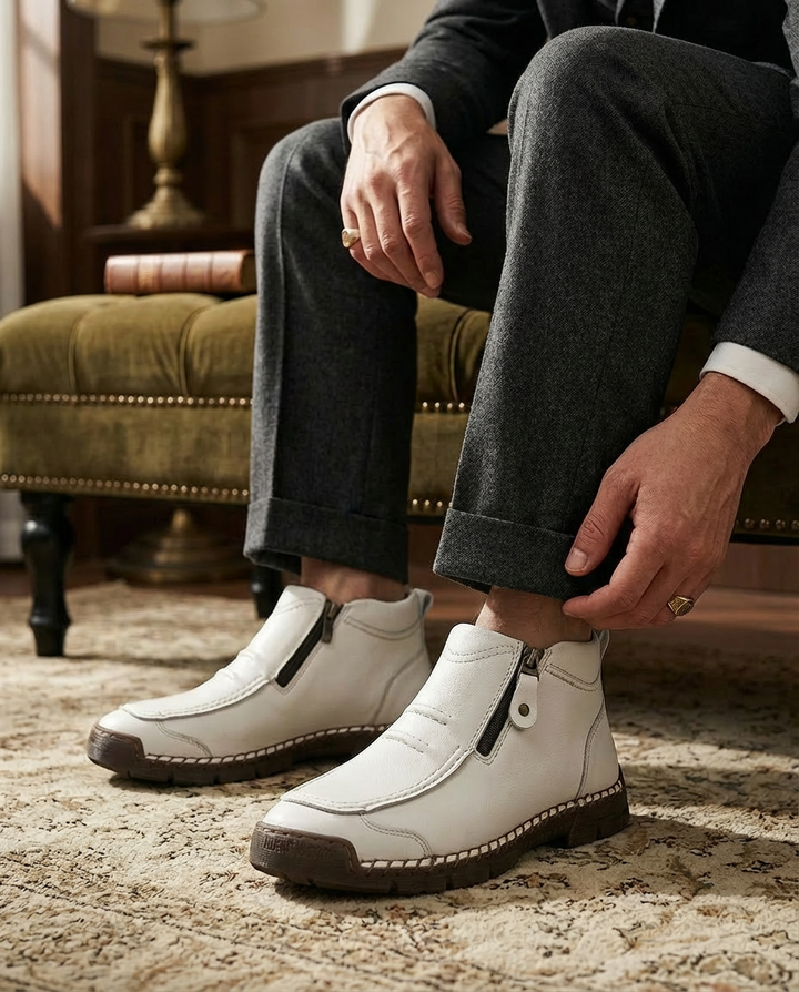 Męskie ergonomiczne buty ortopedyczne | Wygodne dopasowanie | Wsparcie ortopedyczne | Na co dzień