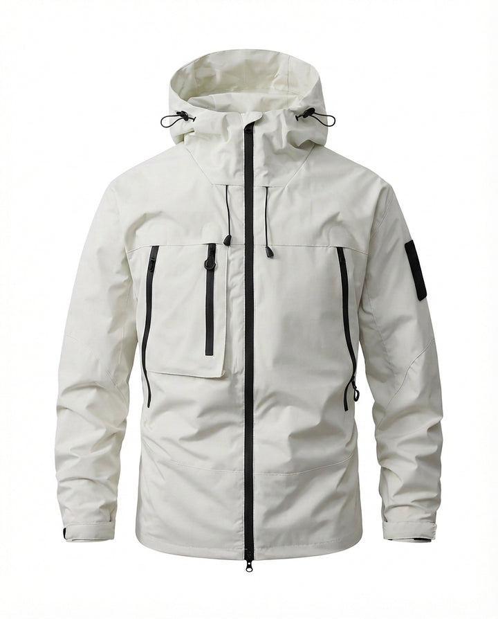 Kurtka Męska Wodoodporna | Regularny Krój | Oddychający Materiał | Na Jesień