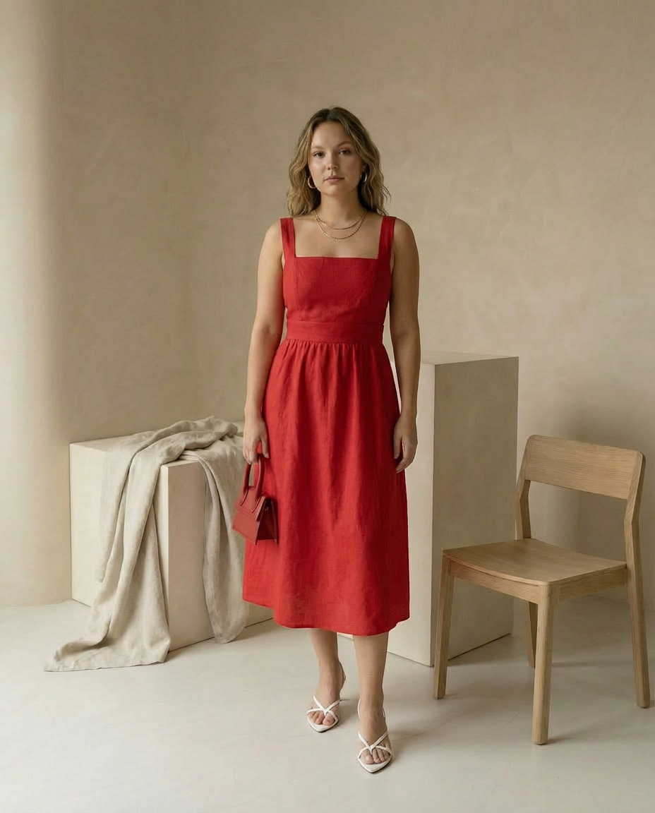 Suknia Wieczorowa Długa Ekskluzywna | Dopasowany Krój | Wysokiej Jakości Materiał | Na Eleganckie Wyjścia