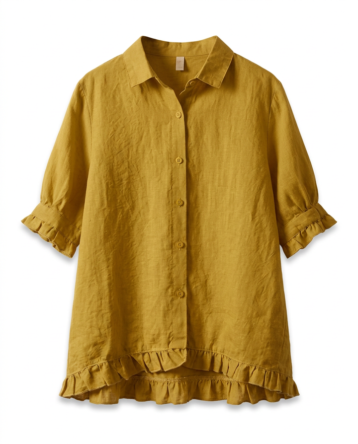 Koszula Damska Koszule Damskie | Luźny Krój | Zapinana na Guziki | Na Co Dzień