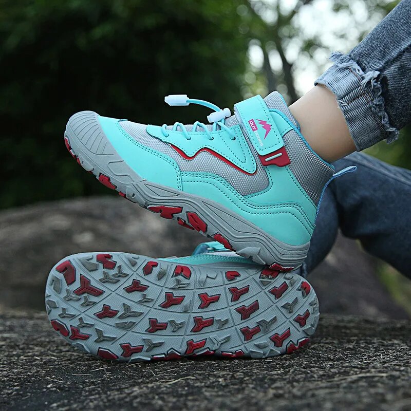 Dziecięce Buty Outdoorowe | Antypoślizgowa Podeszwa | Wodoodporne i Wytrzymałe