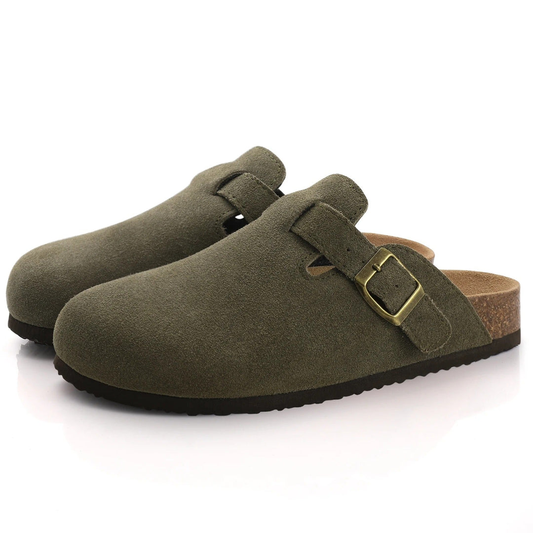 Zamszowe mule | Zamsz | Wygodne i eleganckie