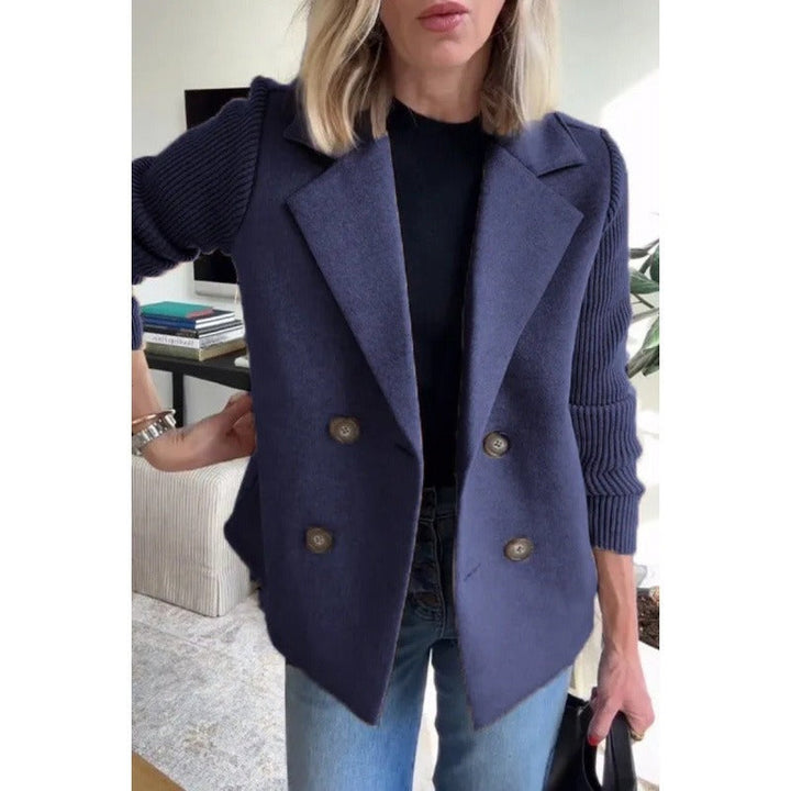 Płaszcz Długości Midi | Wełniany | Z Wiązaniem w Talii | Klasyczny Krój