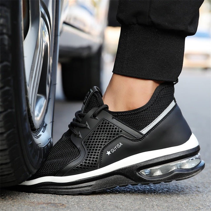 Buty Sportowe z Amortyzacją | Siatka Oddychająca | Elastyczna Podeszwa